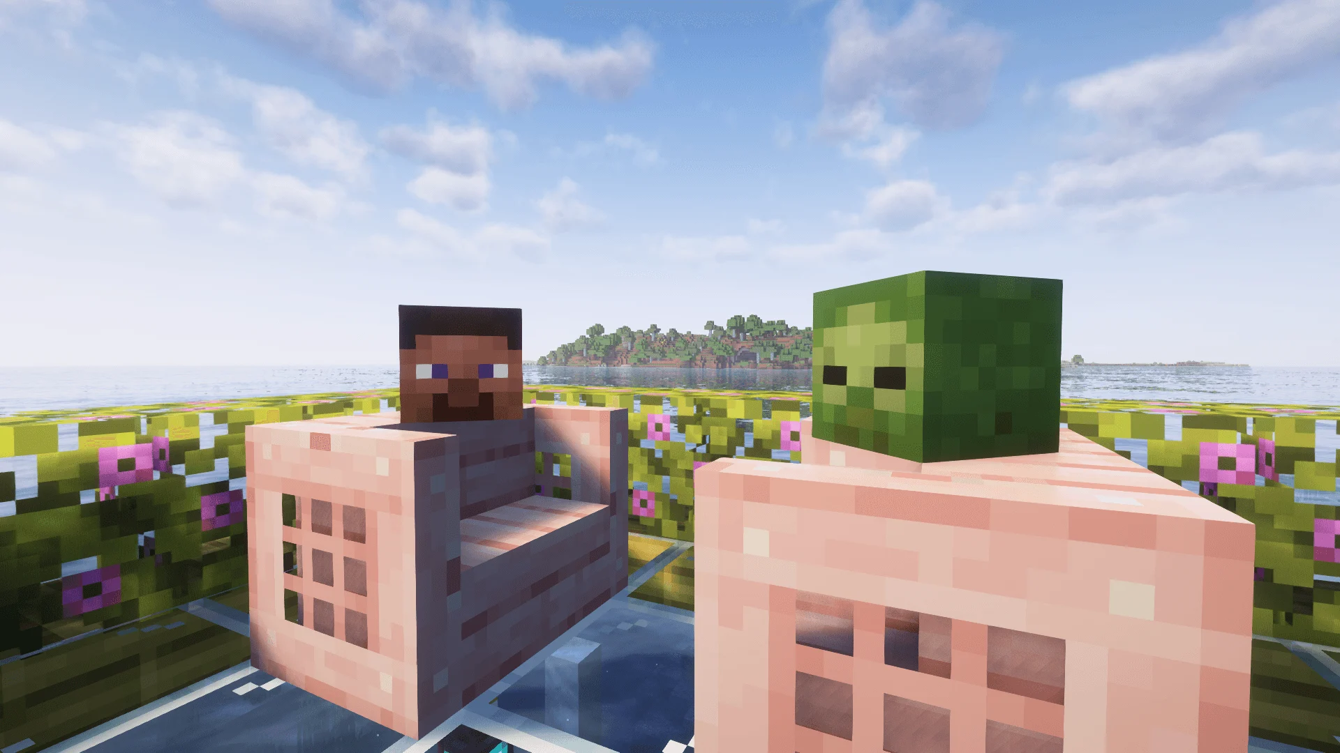 Player head mounted on a stool